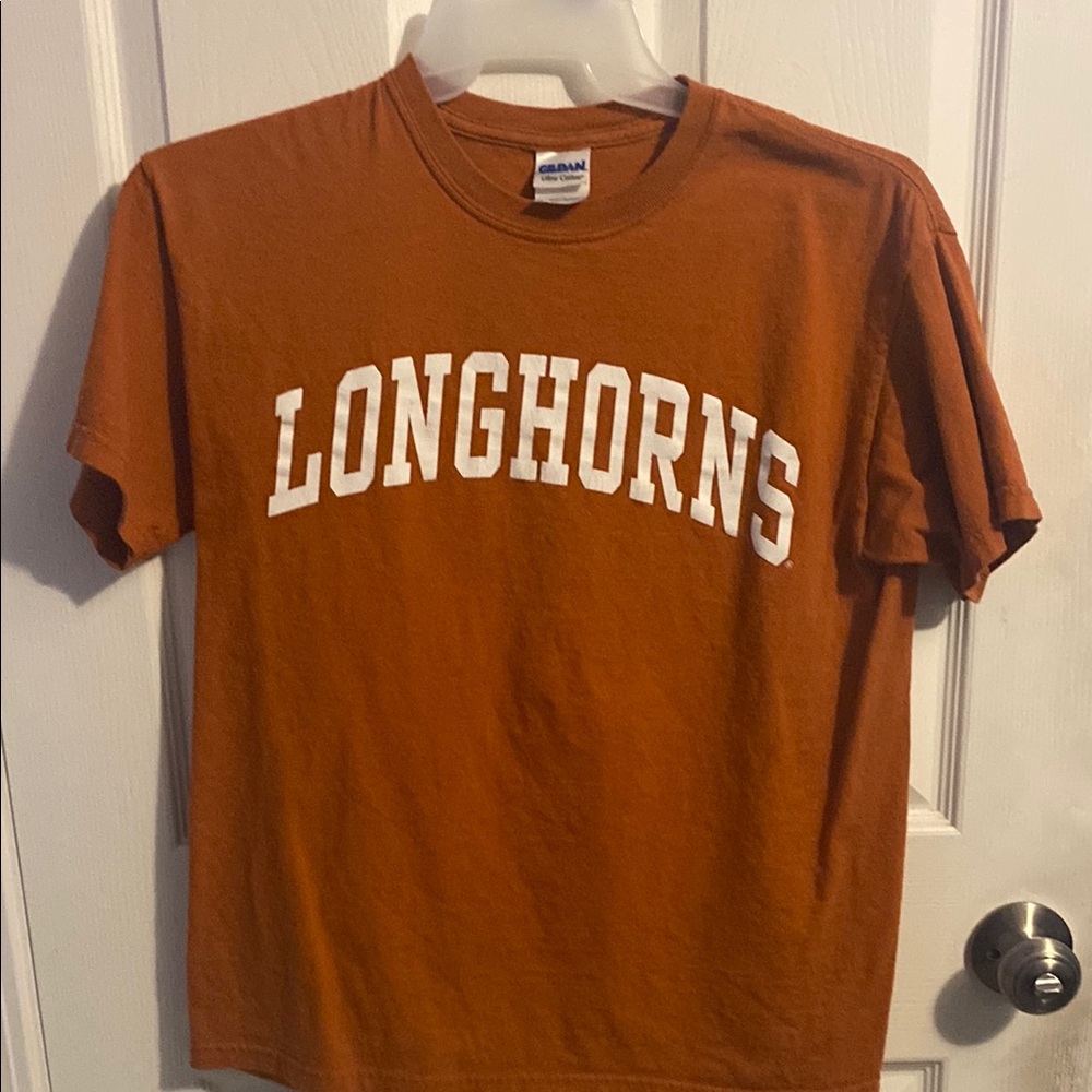 Orange Vintage Texas Longhorns T-Shirt
